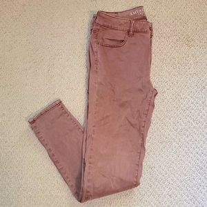 AEO Mauve Jegging 6 short